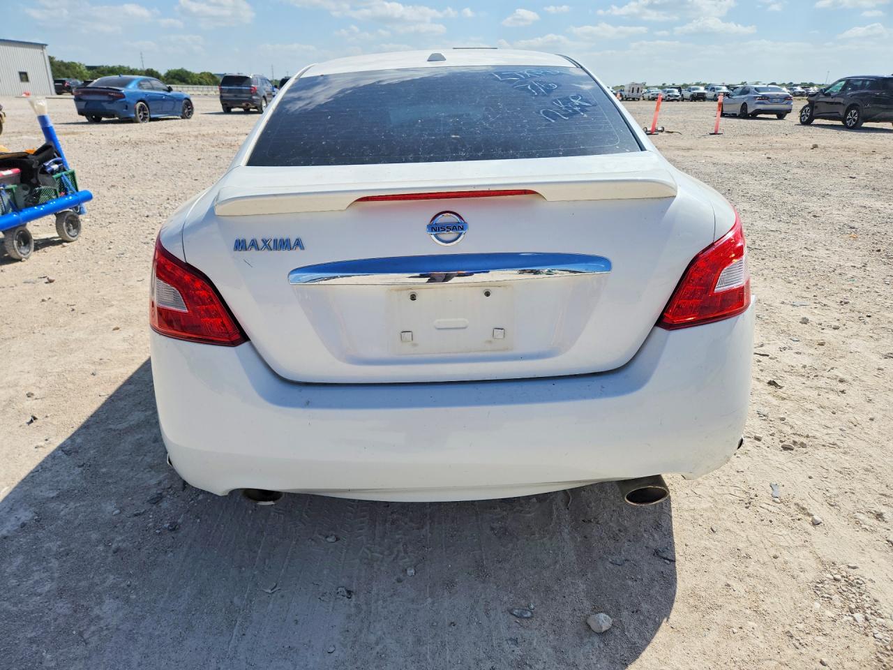 2011 Nissan Maxima Gxe/se/gle White vin: 1N4AA5AP5BC830068
