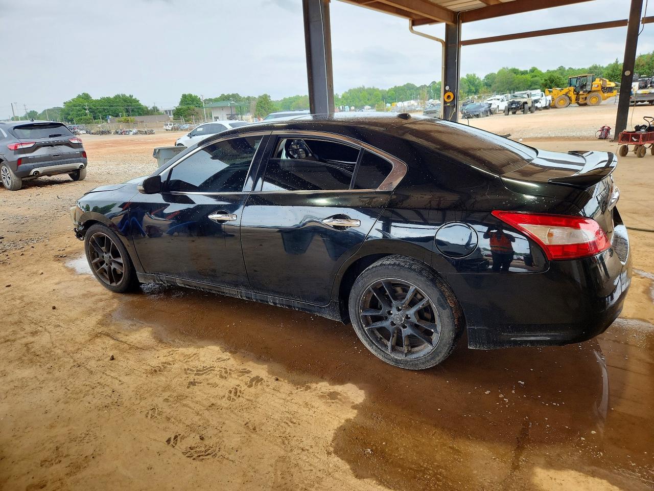 2011 Nissan Maxima 3.5 S Black vin: 1N4AA5AP5BC839742