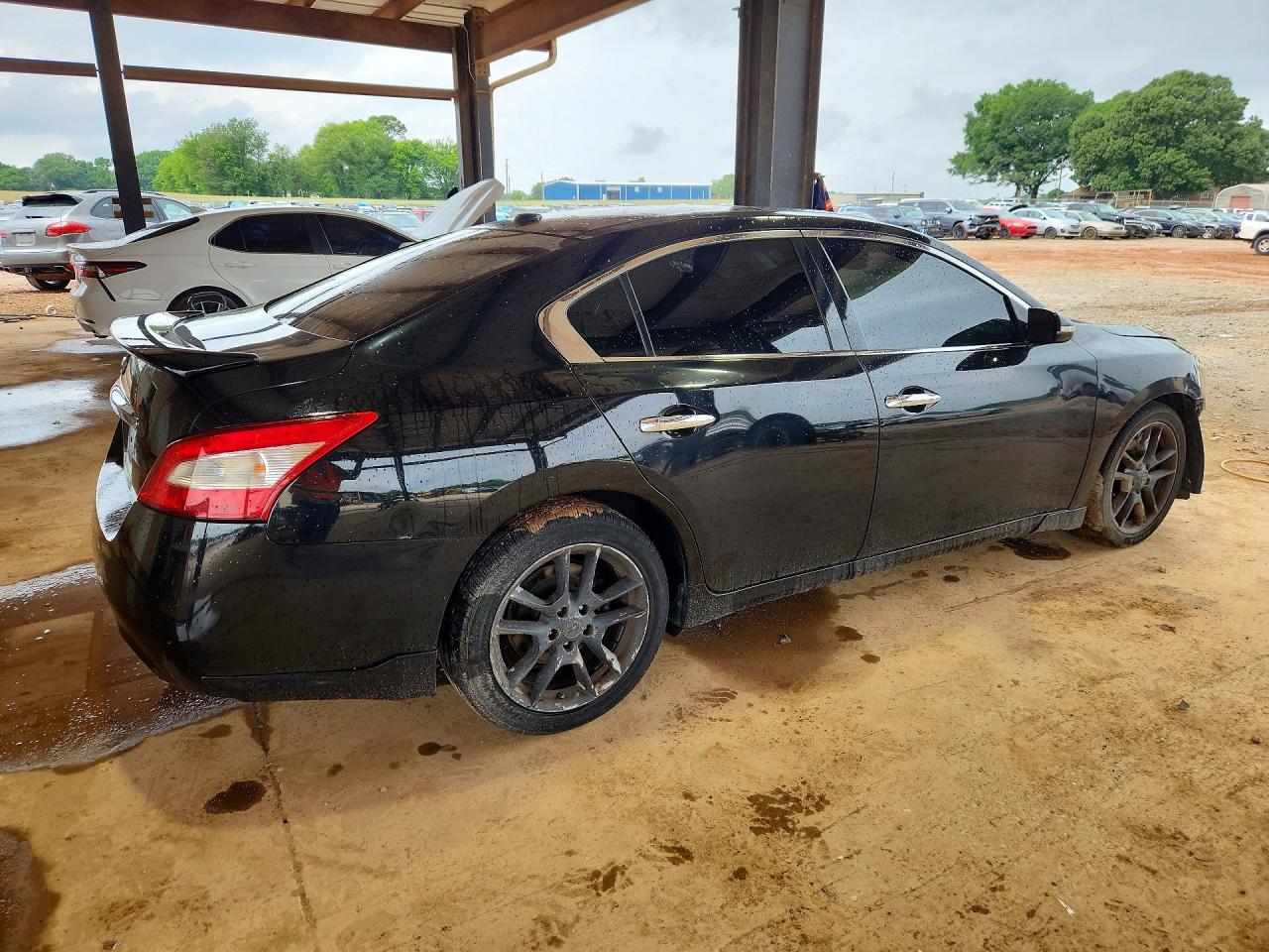 2011 Nissan Maxima 3.5 S Black vin: 1N4AA5AP5BC839742
