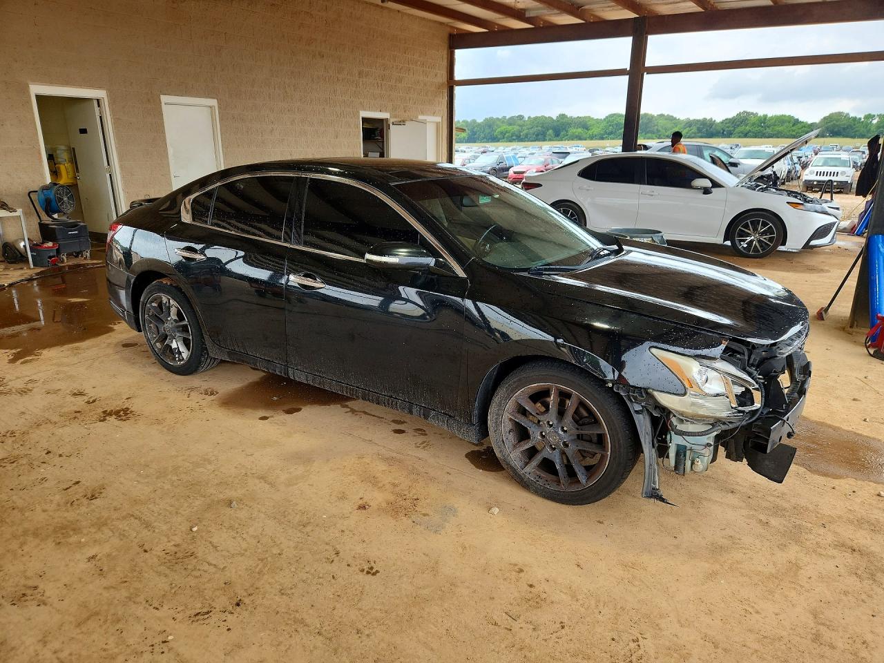 2011 Nissan Maxima 3.5 S Black vin: 1N4AA5AP5BC839742