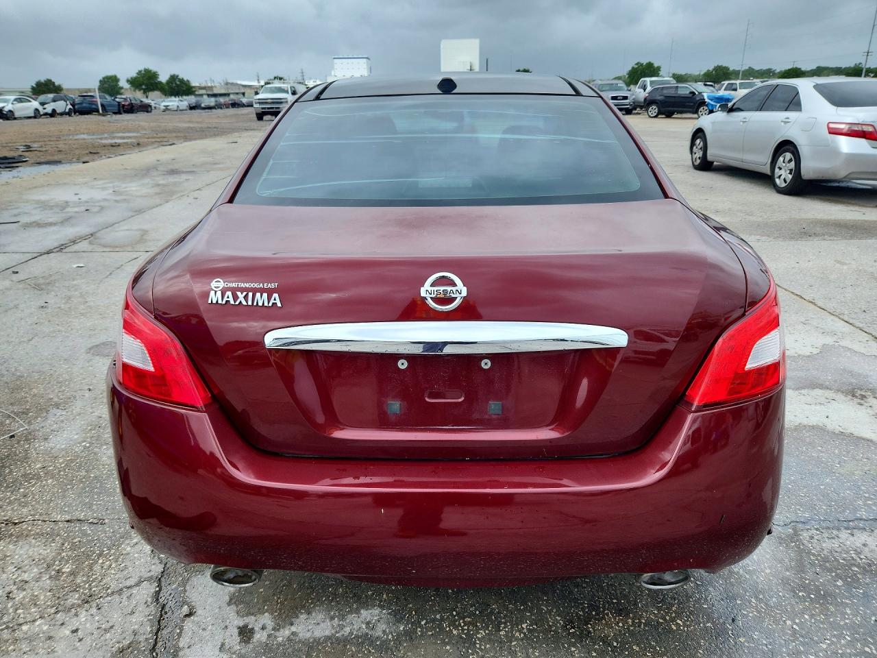 2011 Nissan Maxima 3.5 S Burgundy vin: 1N4AA5AP5BC841037