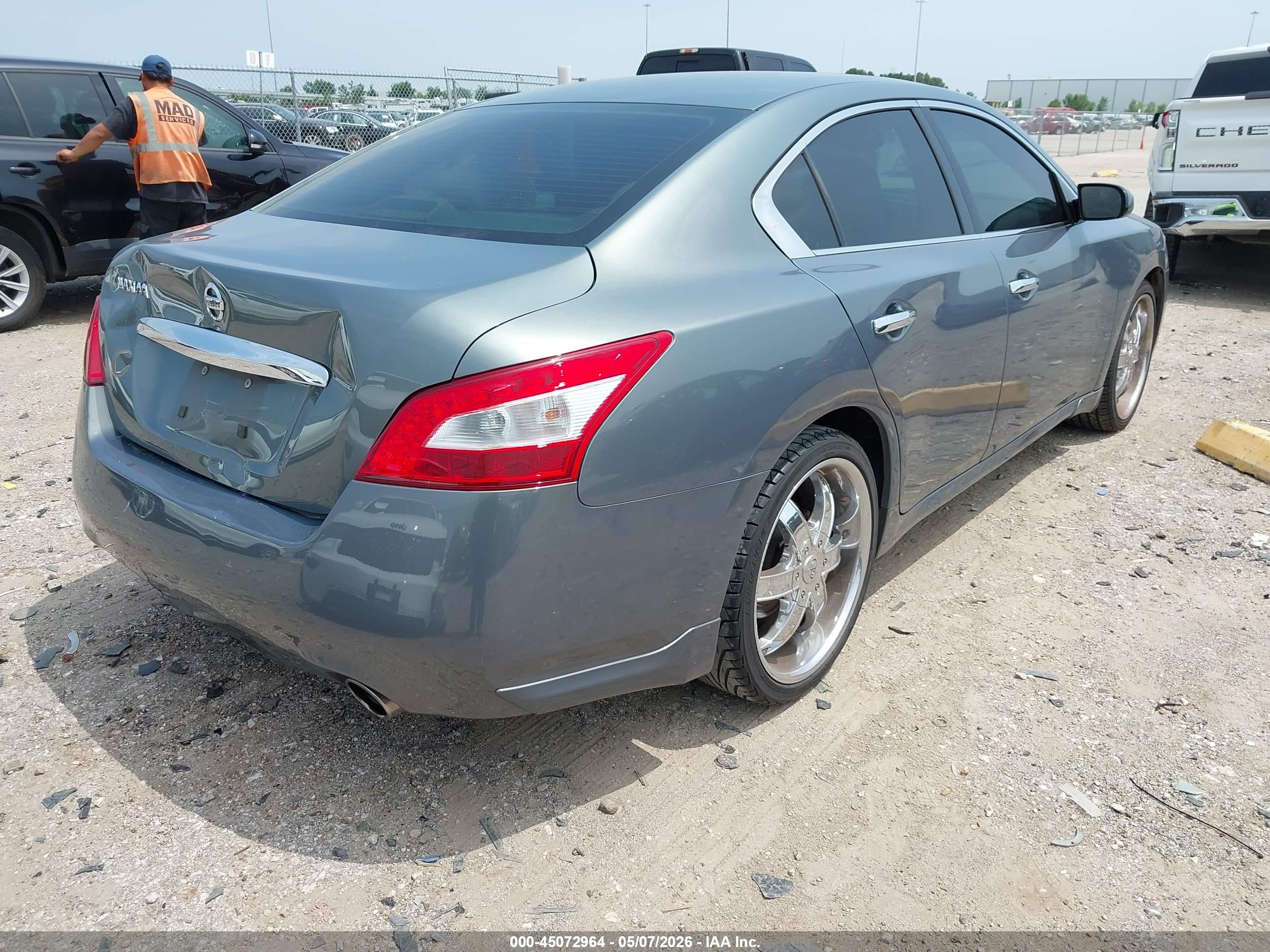 2011 Nissan Maxima 3.5 S Gray vin: 1N4AA5AP5BC850806