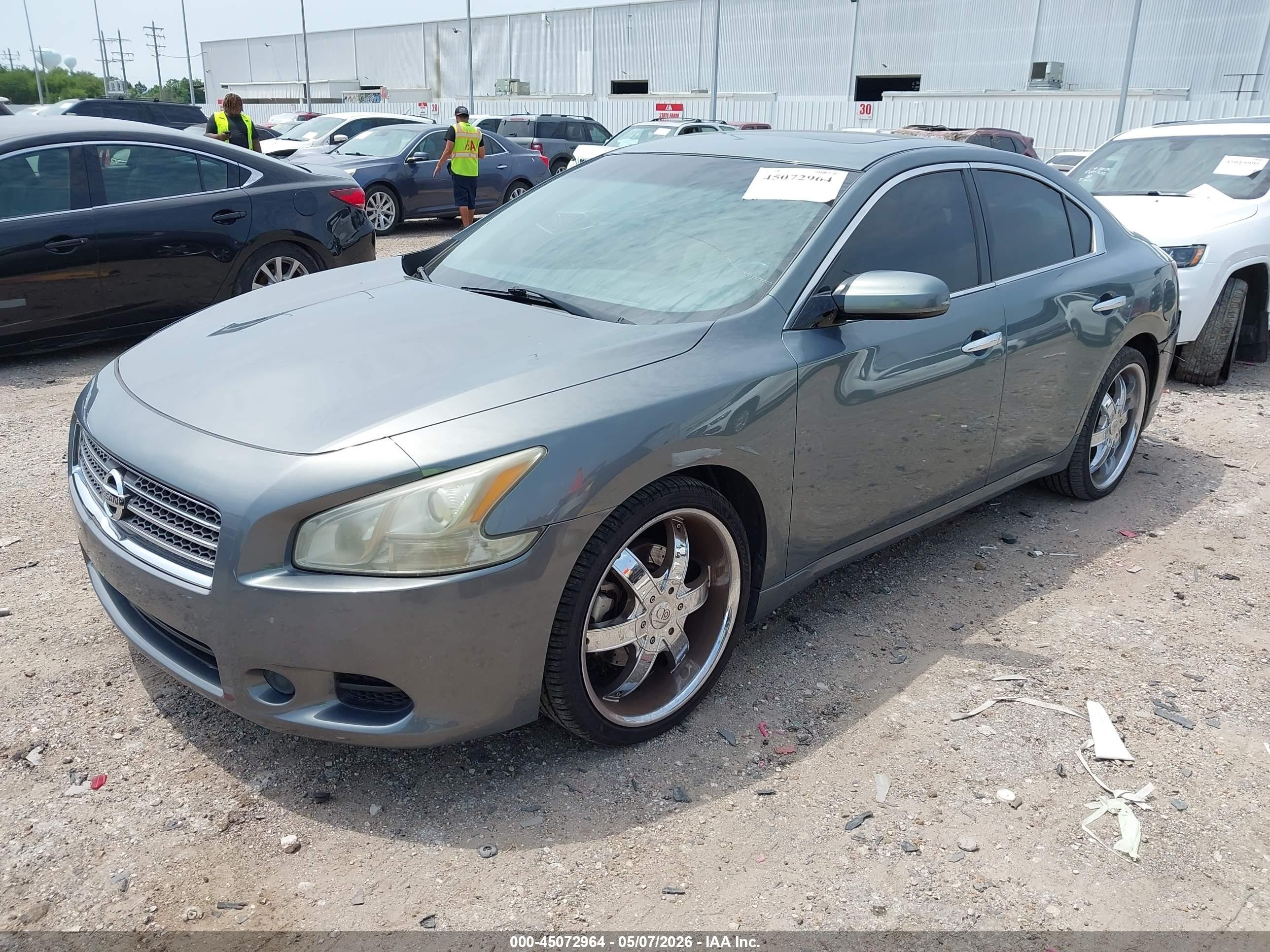 2011 Nissan Maxima 3.5 S Gray vin: 1N4AA5AP5BC850806