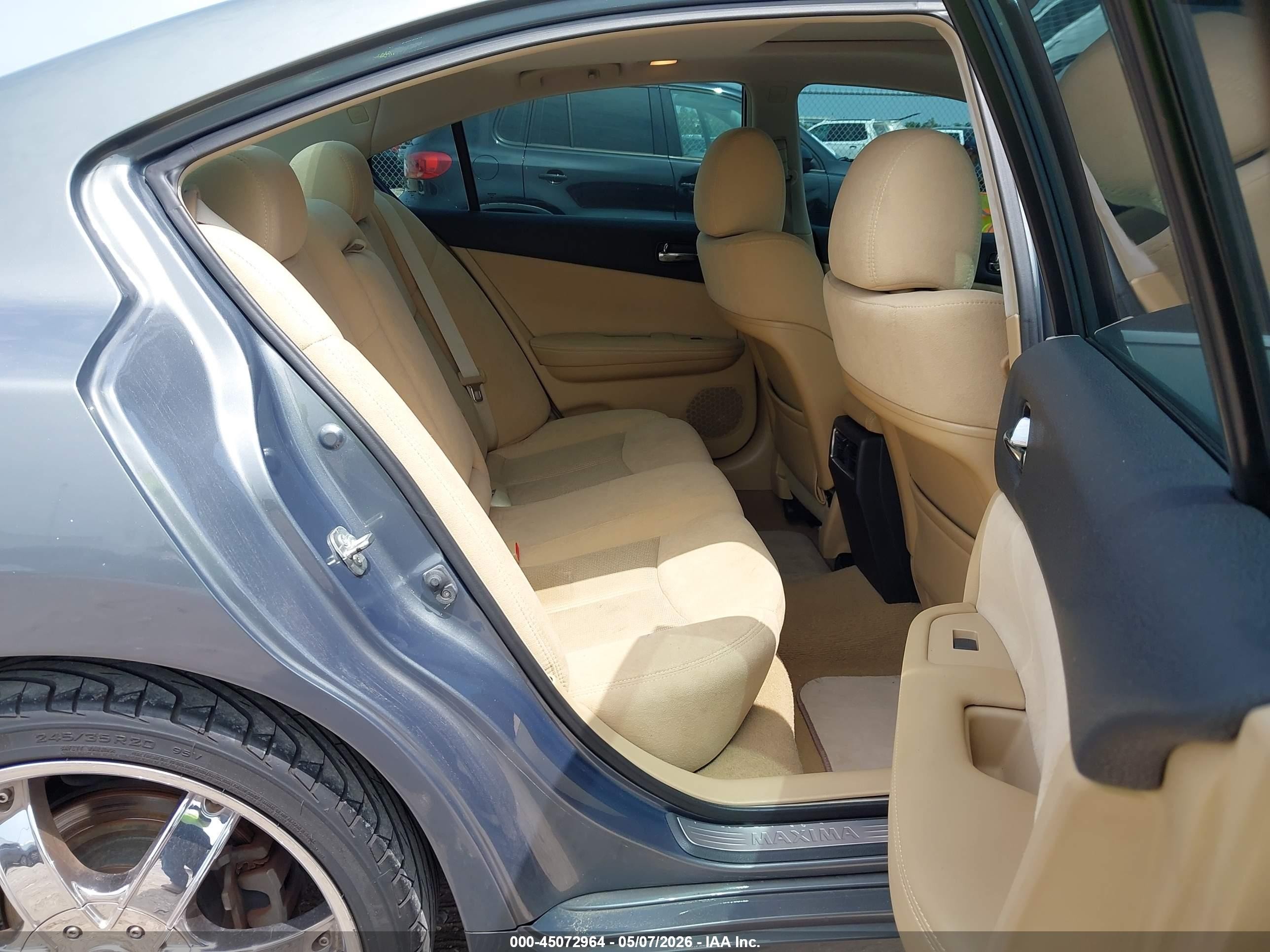 2011 Nissan Maxima 3.5 S Gray vin: 1N4AA5AP5BC850806