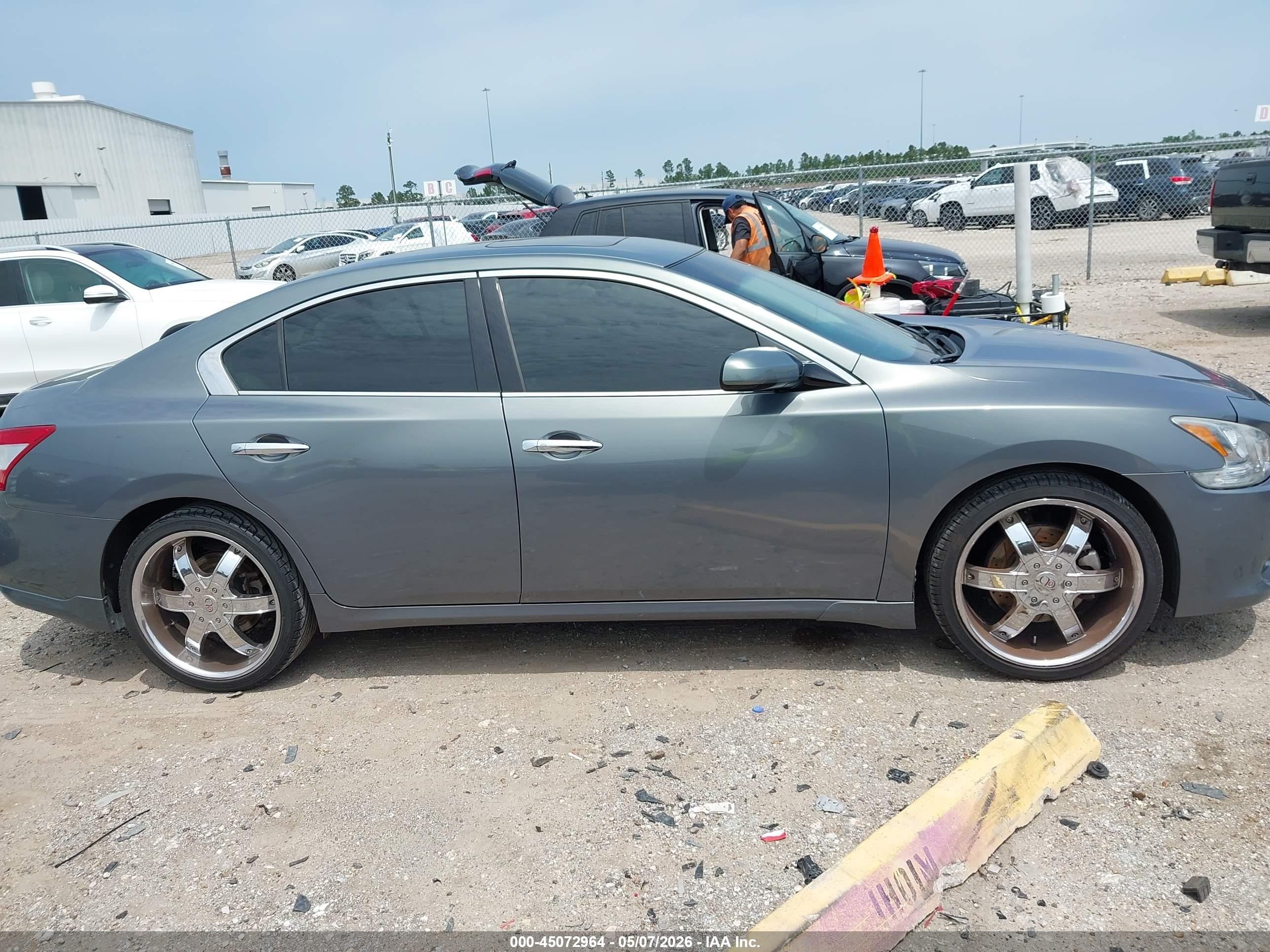 2011 Nissan Maxima 3.5 S Gray vin: 1N4AA5AP5BC850806