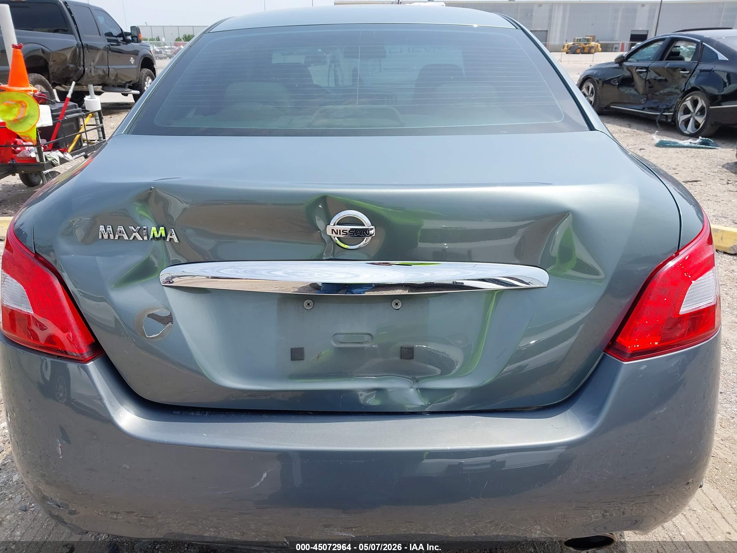 2011 Nissan Maxima 3.5 S Gray vin: 1N4AA5AP5BC850806