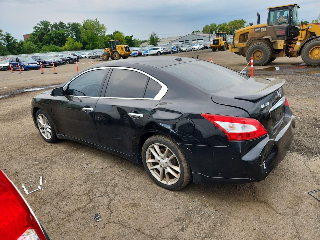 2011 Nissan Maxima 3.5 S Black vin: 1N4AA5AP5BC851728