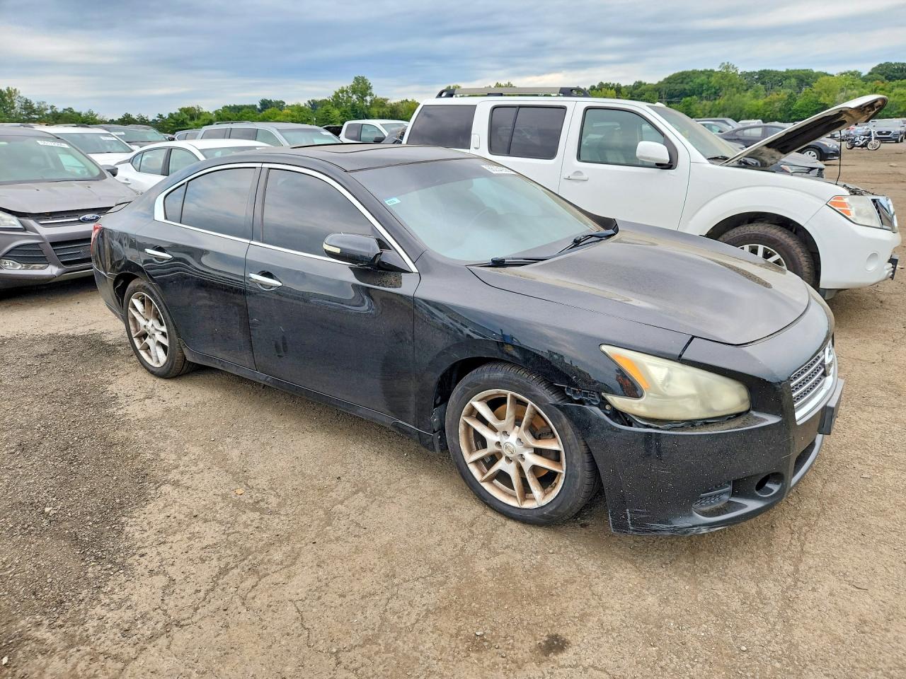 2011 Nissan Maxima 3.5 S Black vin: 1N4AA5AP5BC851728