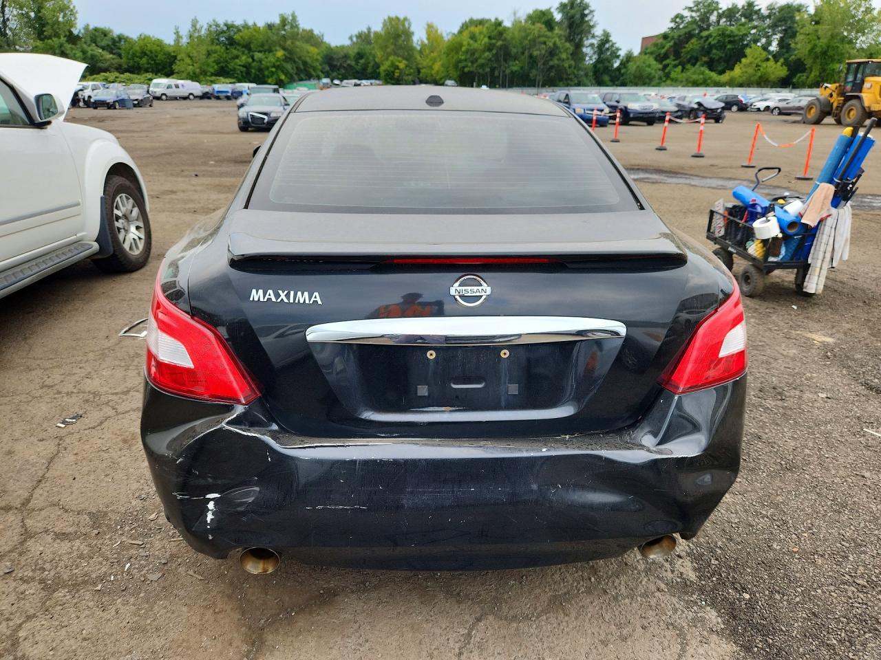 2011 Nissan Maxima 3.5 S Black vin: 1N4AA5AP5BC851728