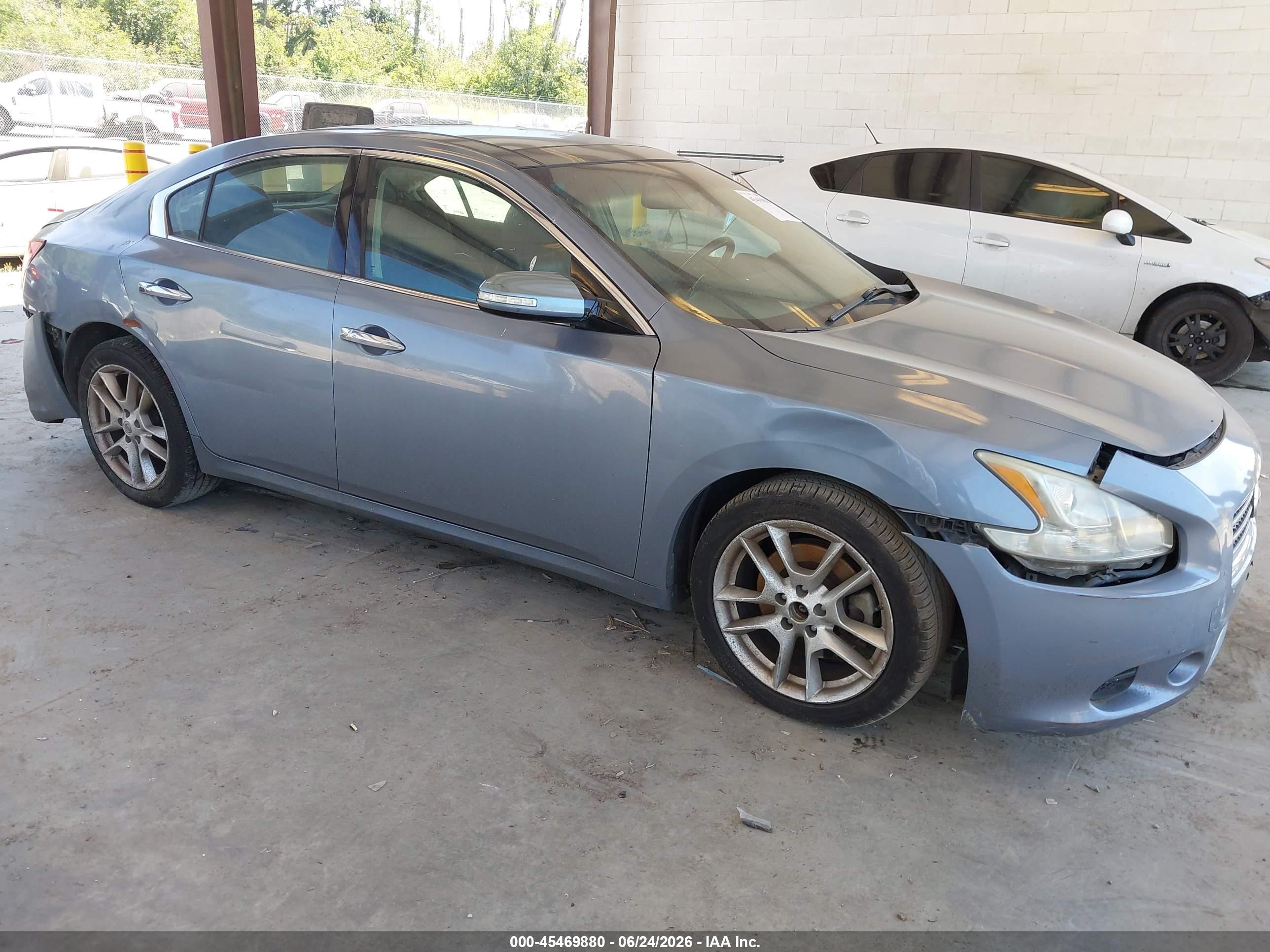 2011 Nissan Maxima 3.5 Sv Blue vin: 1N4AA5AP5BC867606