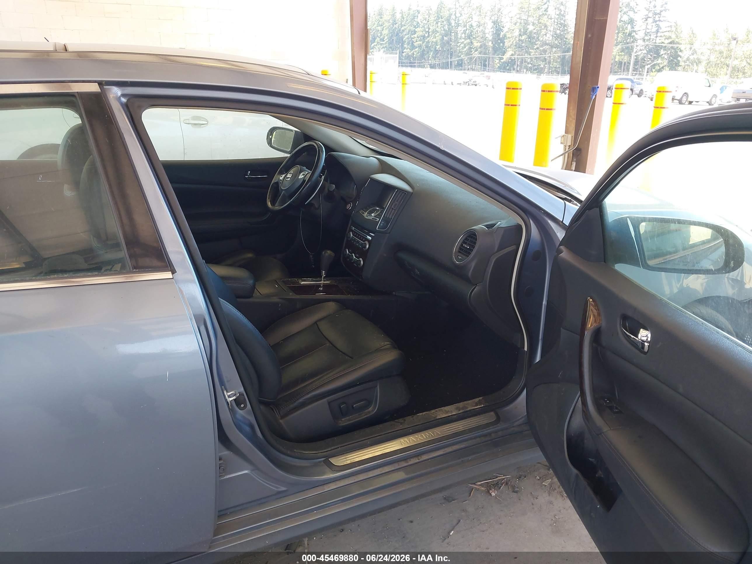 2011 Nissan Maxima 3.5 Sv Blue vin: 1N4AA5AP5BC867606
