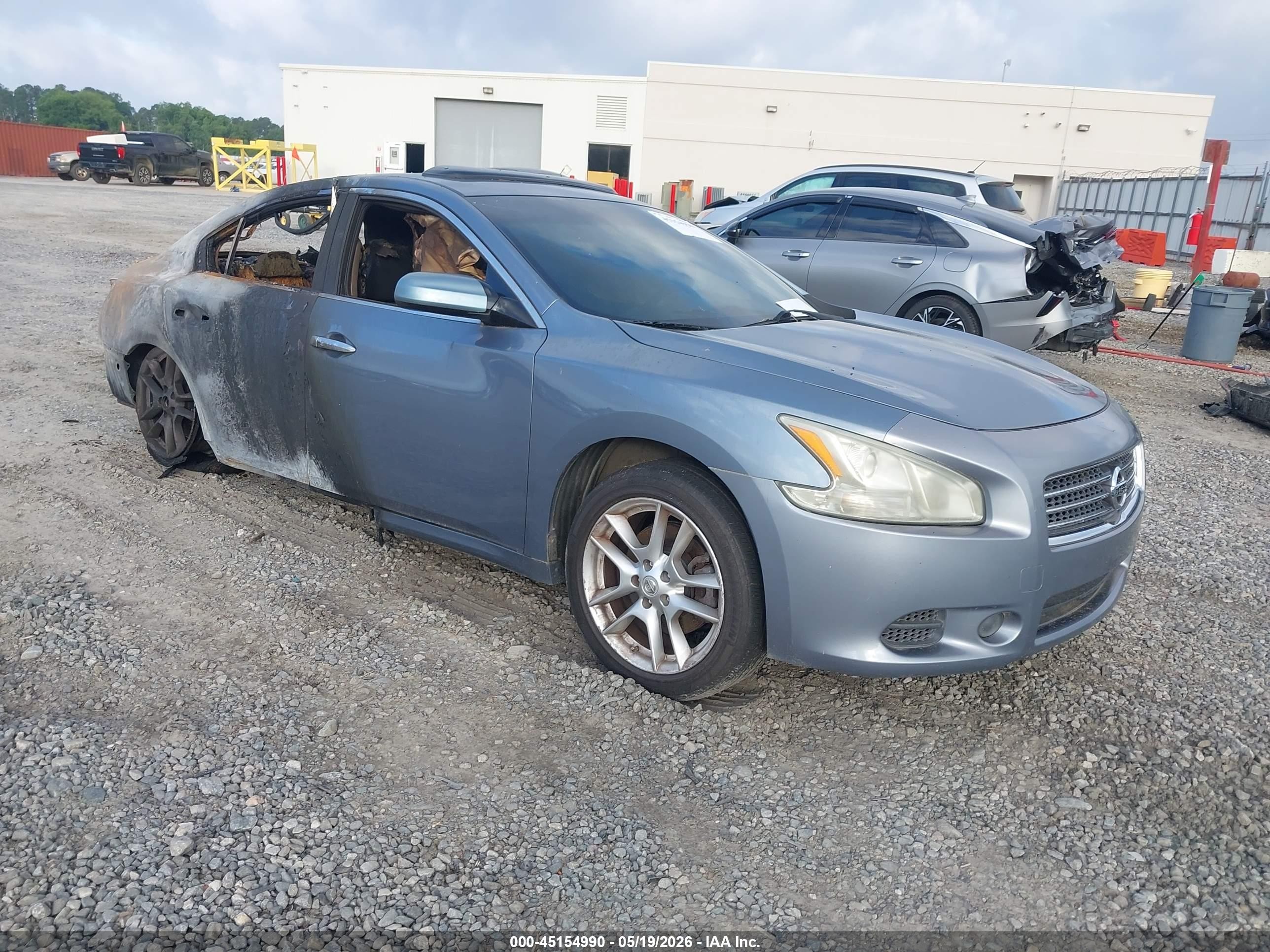 2011 Nissan Maxima 3.5 S Light Blue vin: 1N4AA5AP5BC869128