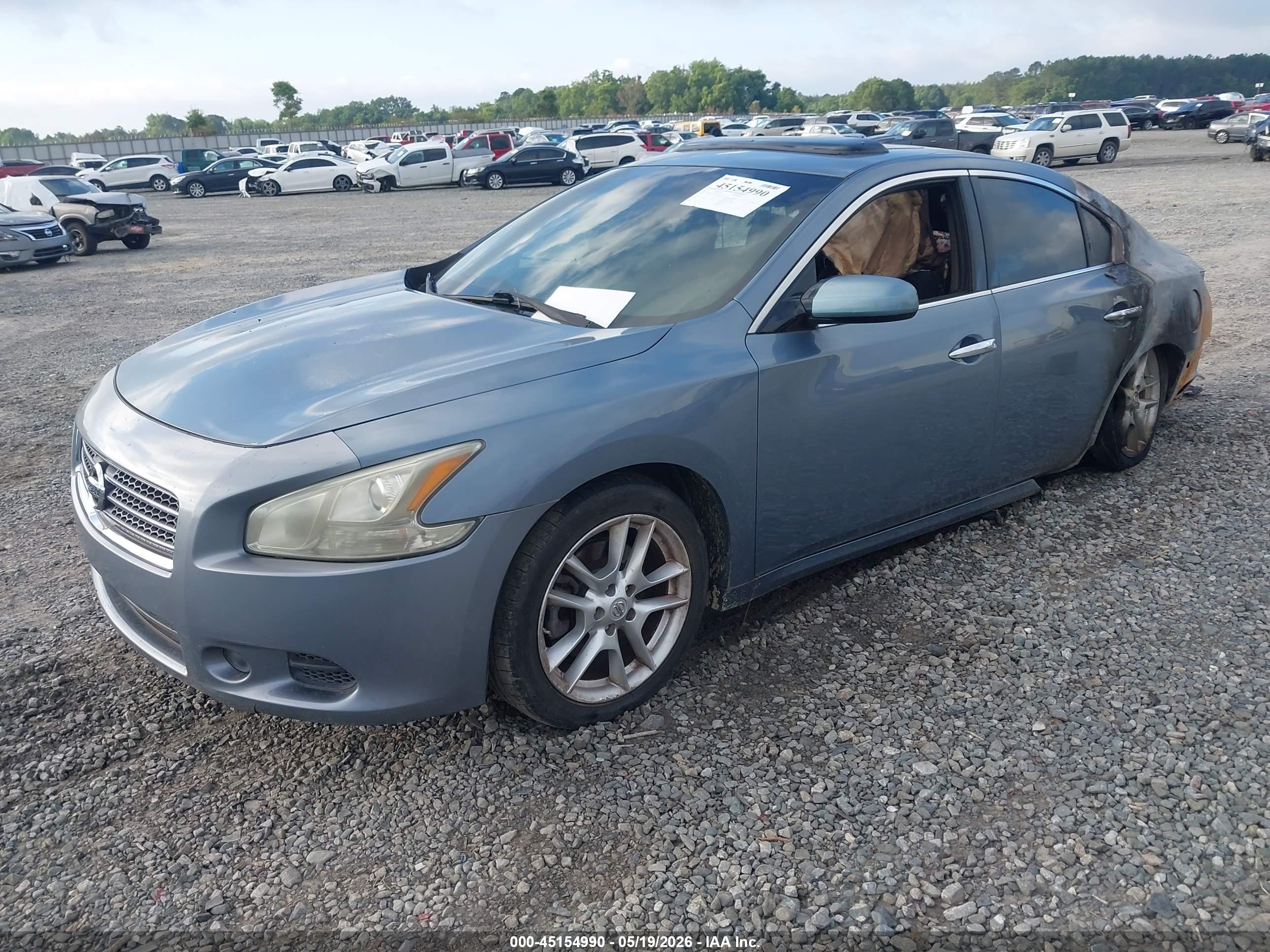 2011 Nissan Maxima 3.5 S Light Blue vin: 1N4AA5AP5BC869128