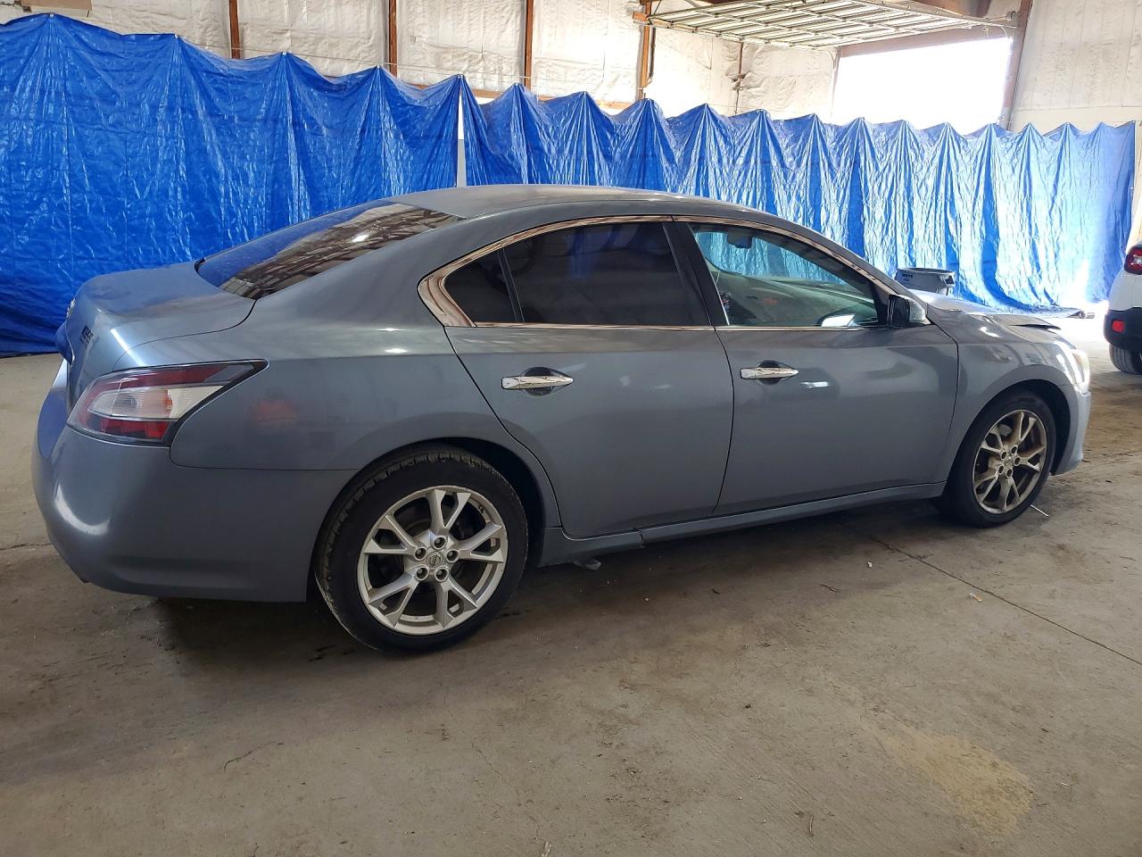 2012 Nissan Maxima 3.5 S Blue vin: 1N4AA5AP5CC810288