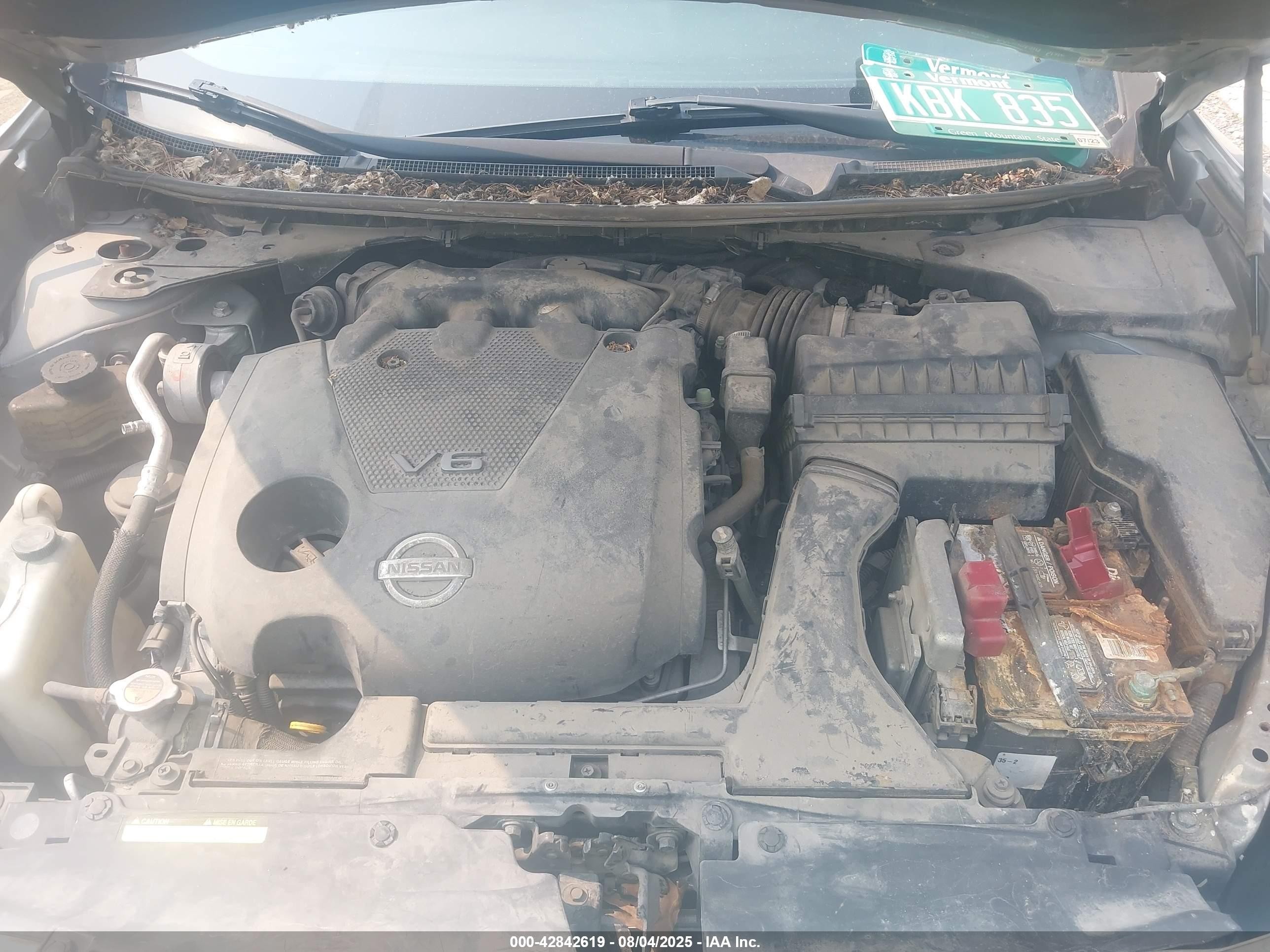 2012 Nissan Maxima 3.5 S Silver vin: 1N4AA5AP5CC812770