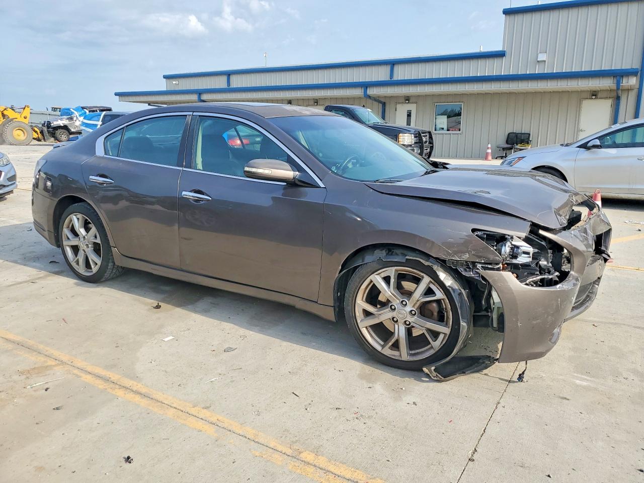 2012 Nissan Maxima 3.5 S Brown vin: 1N4AA5AP5CC814180