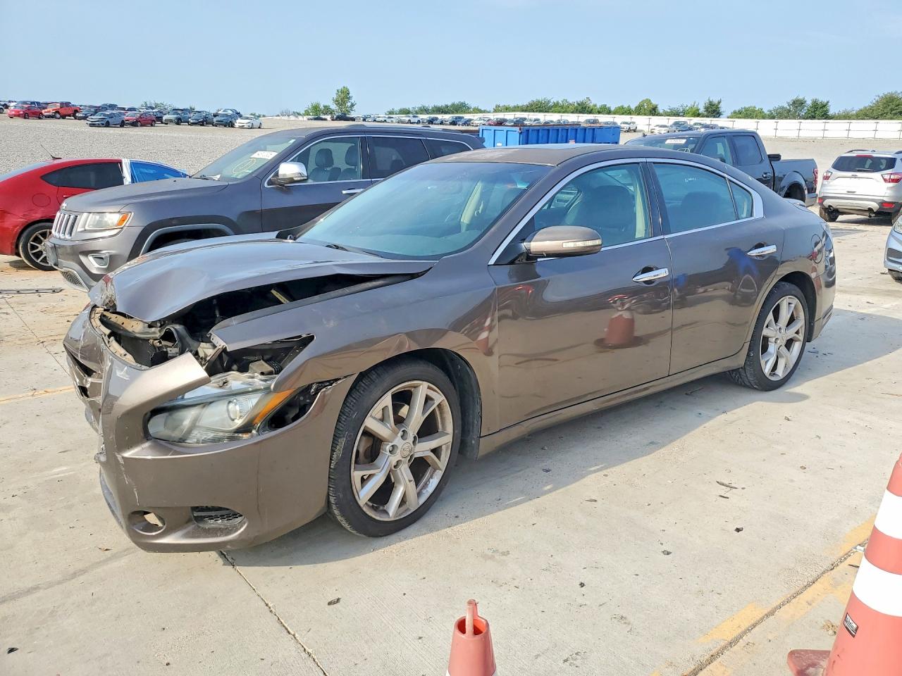 2012 Nissan Maxima 3.5 S Brown vin: 1N4AA5AP5CC814180