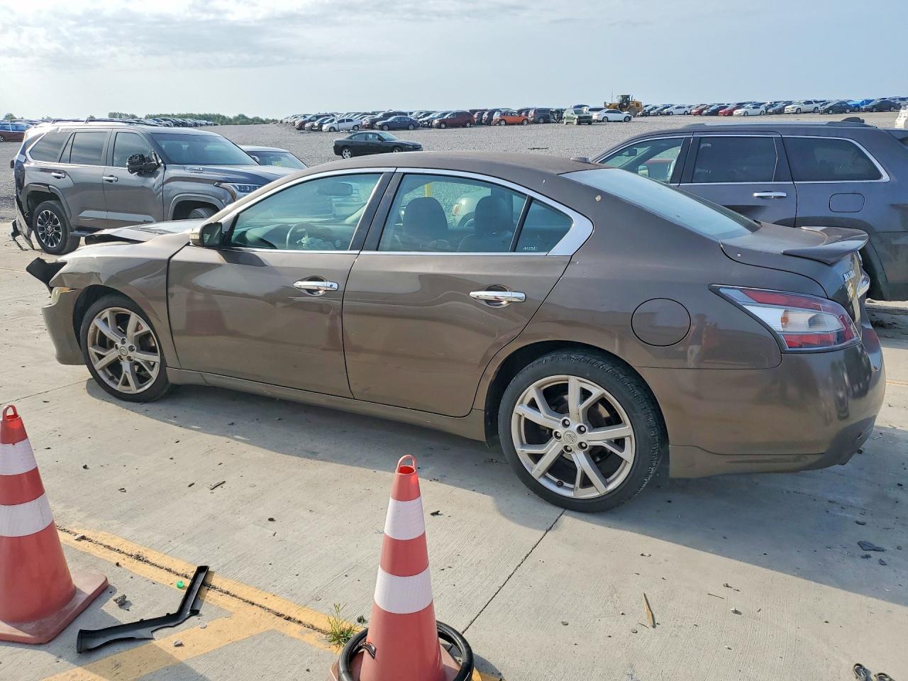 2012 Nissan Maxima 3.5 S Brown vin: 1N4AA5AP5CC814180
