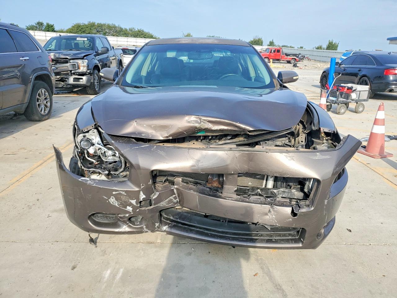 2012 Nissan Maxima 3.5 S Brown vin: 1N4AA5AP5CC814180