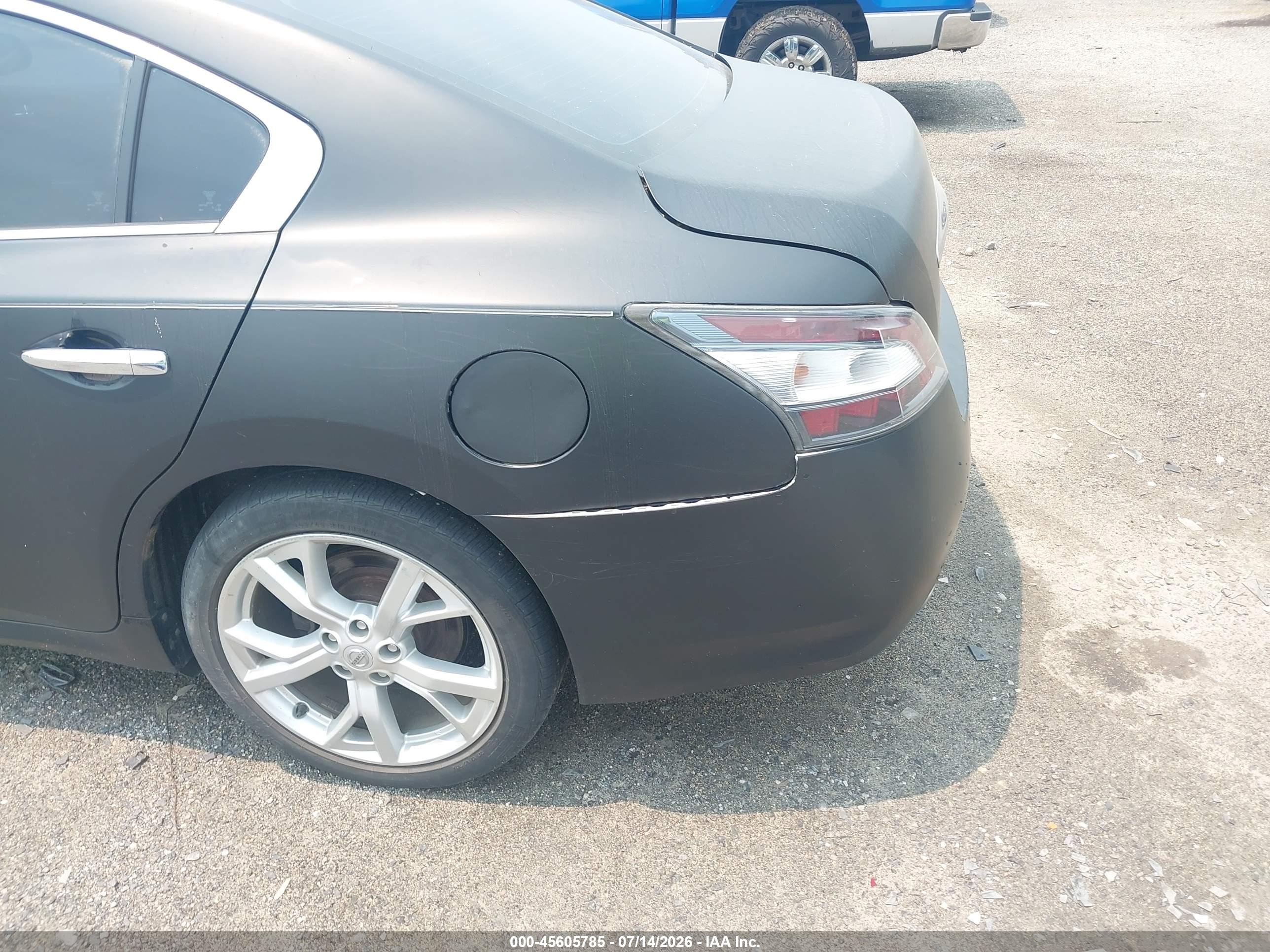 2012 Nissan Maxima 3.5 S Black vin: 1N4AA5AP5CC820867