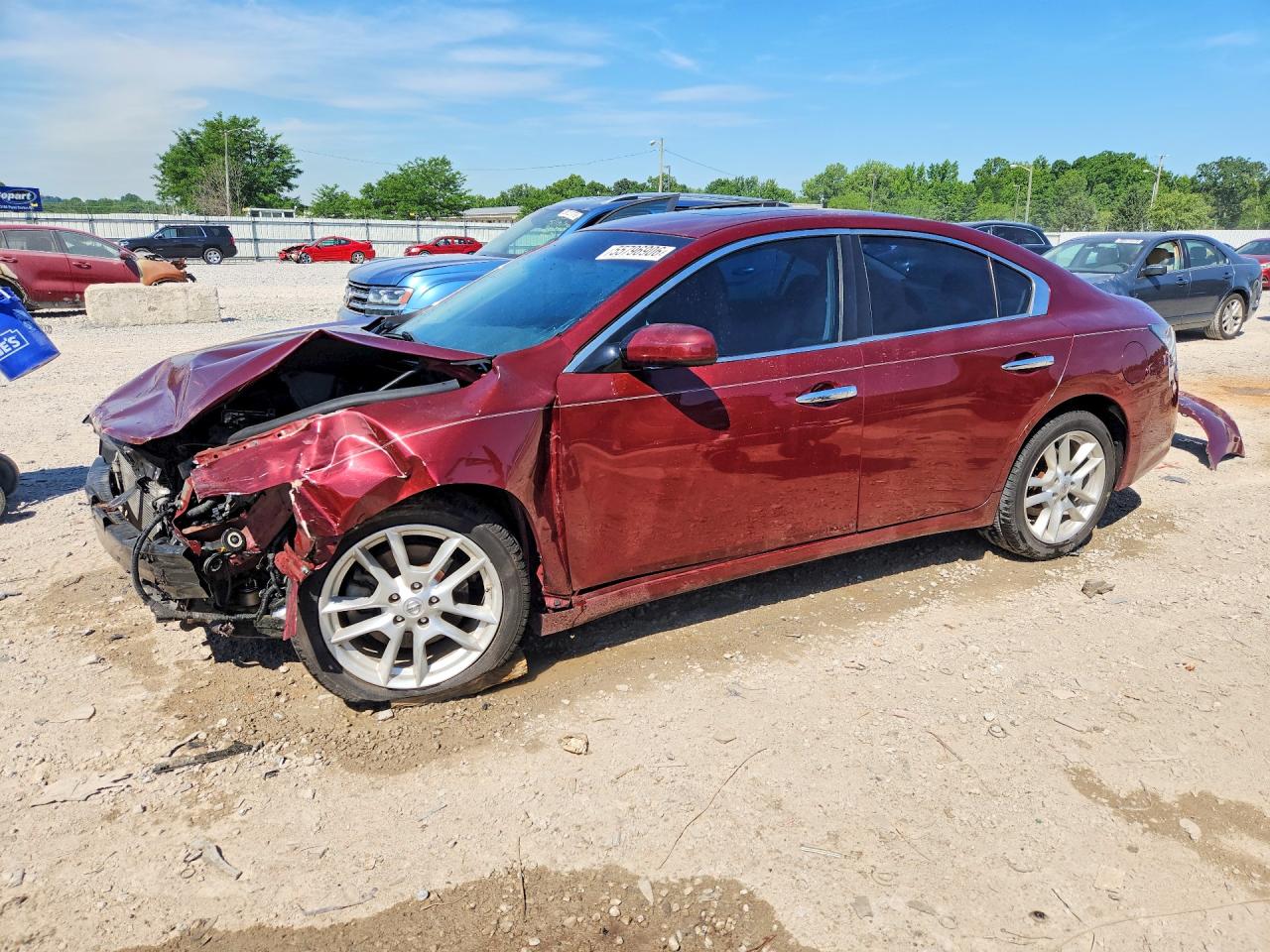 2012 Nissan Maxima 3.5 S Коричневый vin: 1N4AA5AP5CC821050