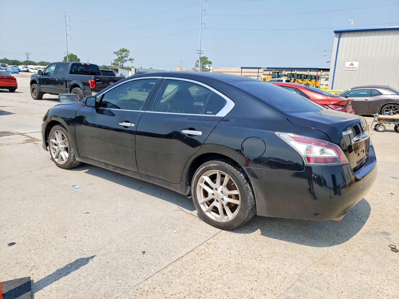 2012 Nissan Maxima 3.5 S Black vin: 1N4AA5AP5CC824787