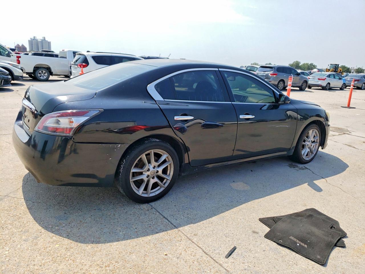 2012 Nissan Maxima 3.5 S Black vin: 1N4AA5AP5CC824787