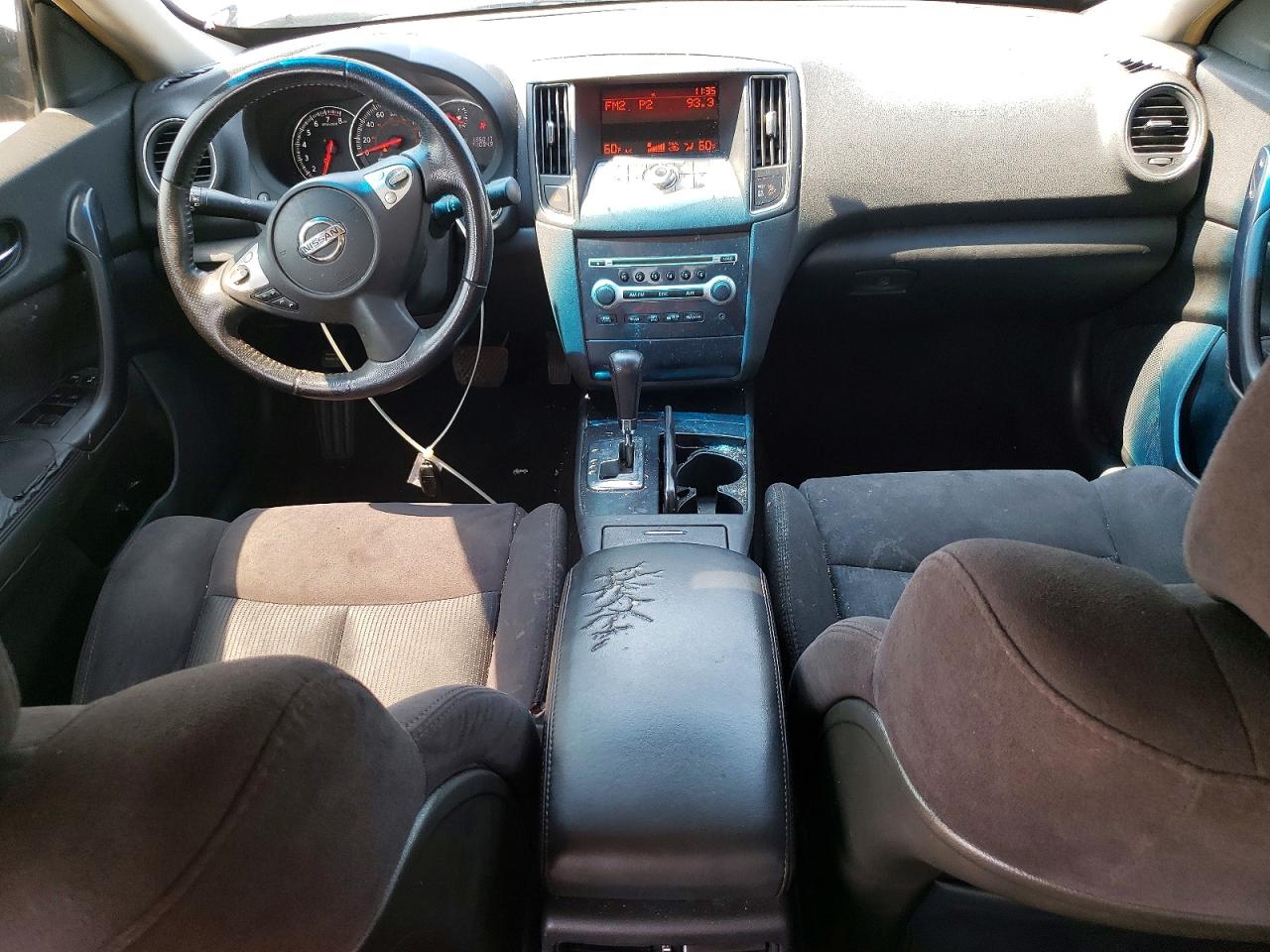 2012 Nissan Maxima 3.5 S Black vin: 1N4AA5AP5CC824787