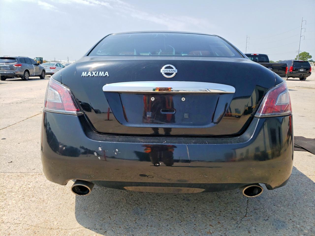 2012 Nissan Maxima 3.5 S Black vin: 1N4AA5AP5CC824787