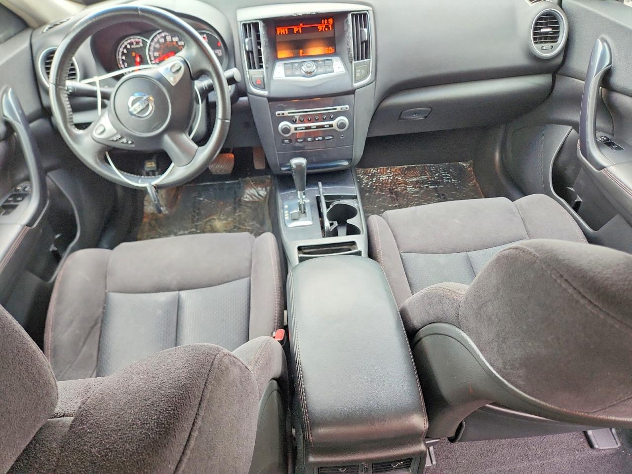 2012 Nissan Maxima 3.5 S White vin: 1N4AA5AP5CC828497