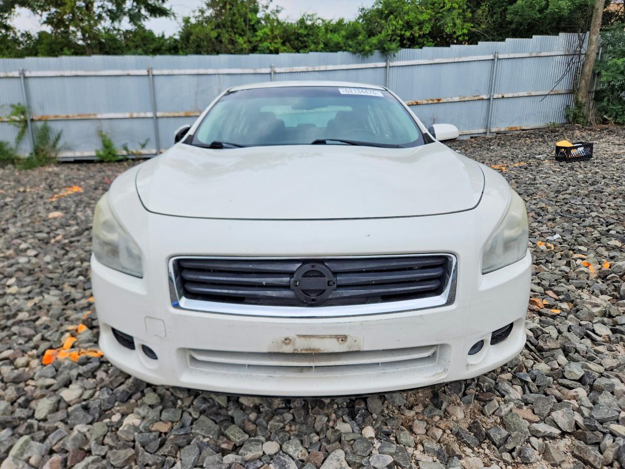 2012 Nissan Maxima 3.5 S White vin: 1N4AA5AP5CC828497