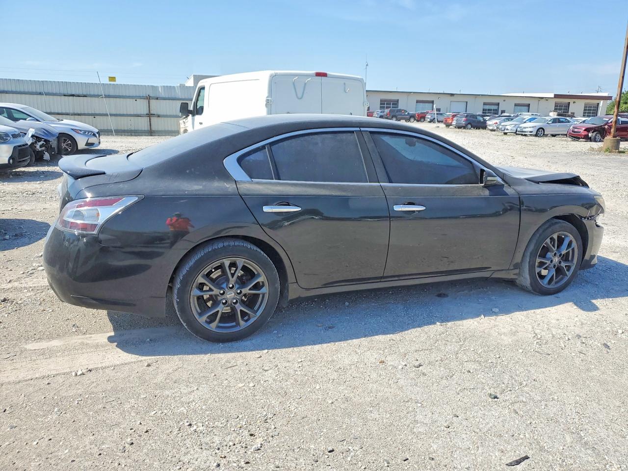 2012 Nissan Maxima 3.5 S Черный vin: 1N4AA5AP5CC832775