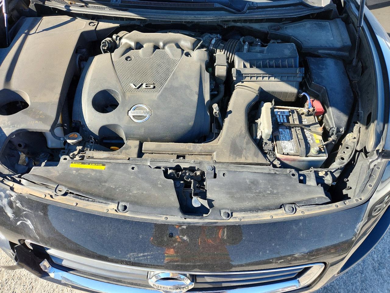 2012 Nissan Maxima 3.5 S Черный vin: 1N4AA5AP5CC832775
