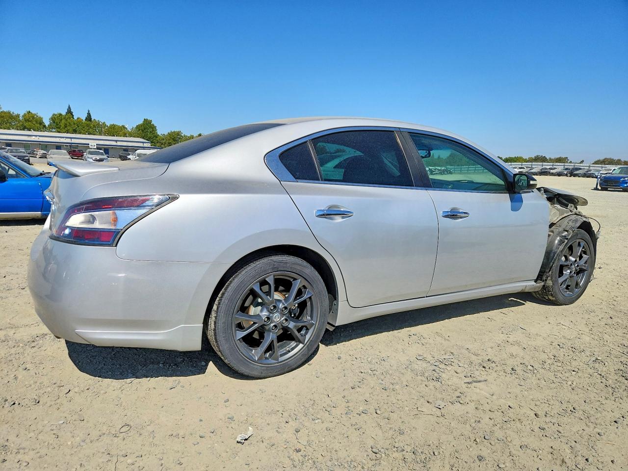 2012 Nissan Maxima 3.5 S Silver vin: 1N4AA5AP5CC842576