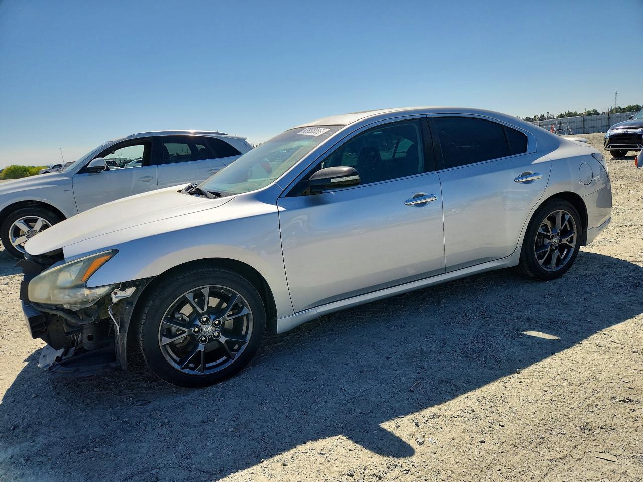 2012 Nissan Maxima 3.5 S Silver vin: 1N4AA5AP5CC842576