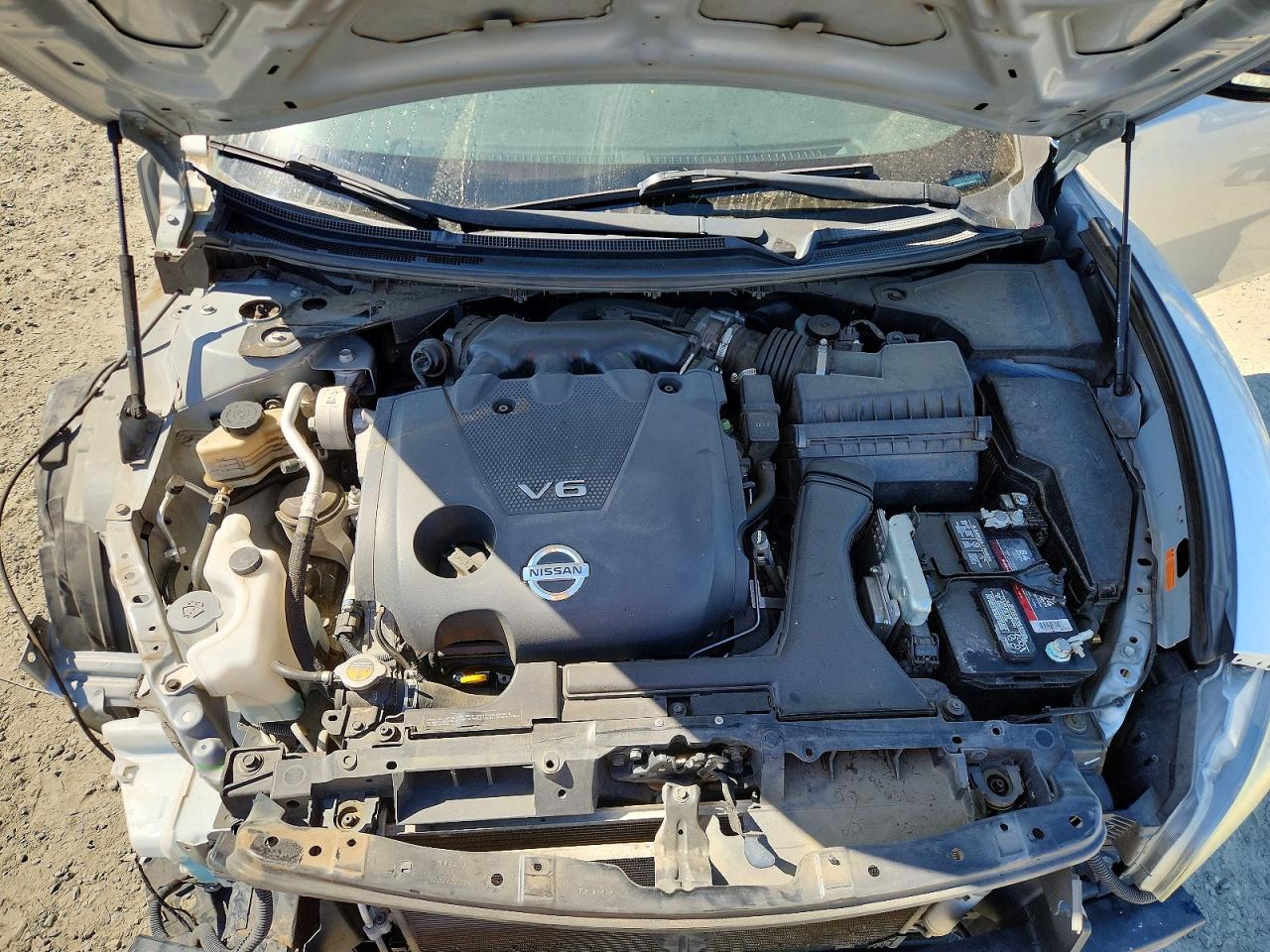 2012 Nissan Maxima 3.5 S Silver vin: 1N4AA5AP5CC842576