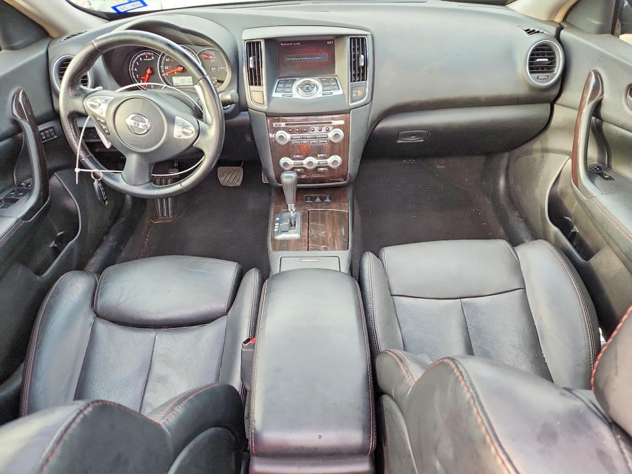 2012 Nissan Maxima 3.5 S Black vin: 1N4AA5AP5CC847583
