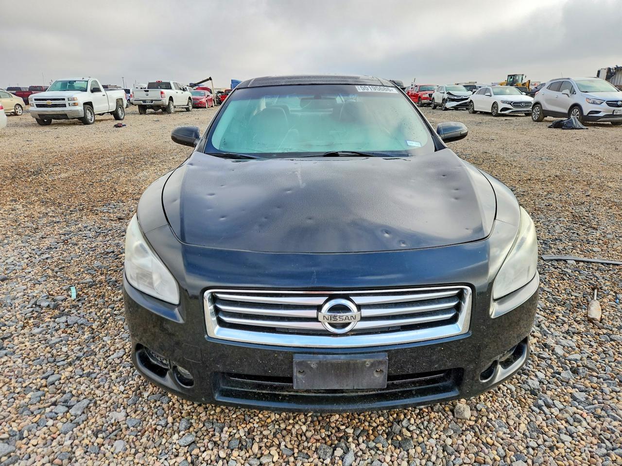 2012 Nissan Maxima 3.5 S Black vin: 1N4AA5AP5CC847583