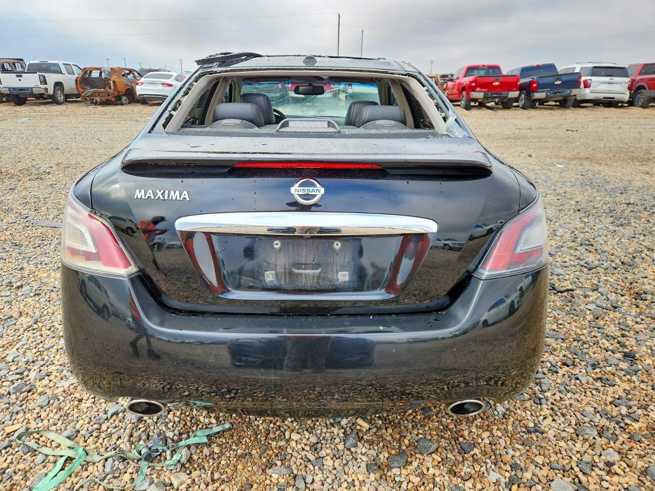 2012 Nissan Maxima 3.5 S Black vin: 1N4AA5AP5CC847583