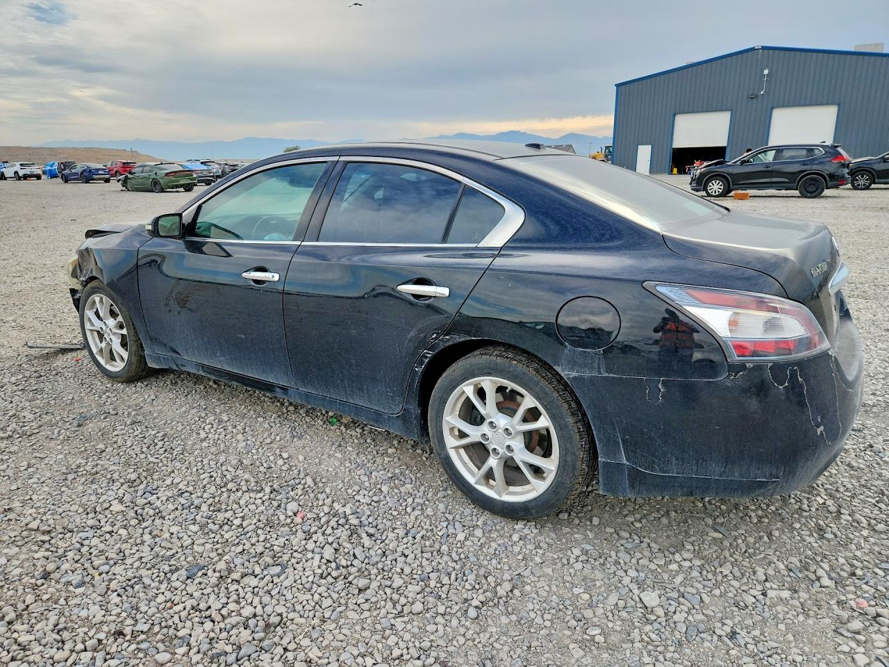 2012 Nissan Maxima 3.5 S Black vin: 1N4AA5AP5CC854971