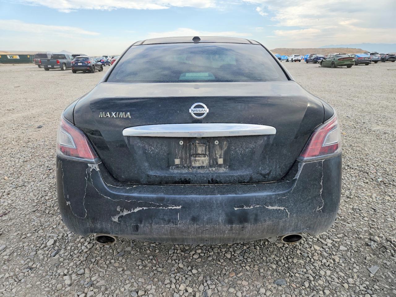 2012 Nissan Maxima 3.5 S Black vin: 1N4AA5AP5CC854971