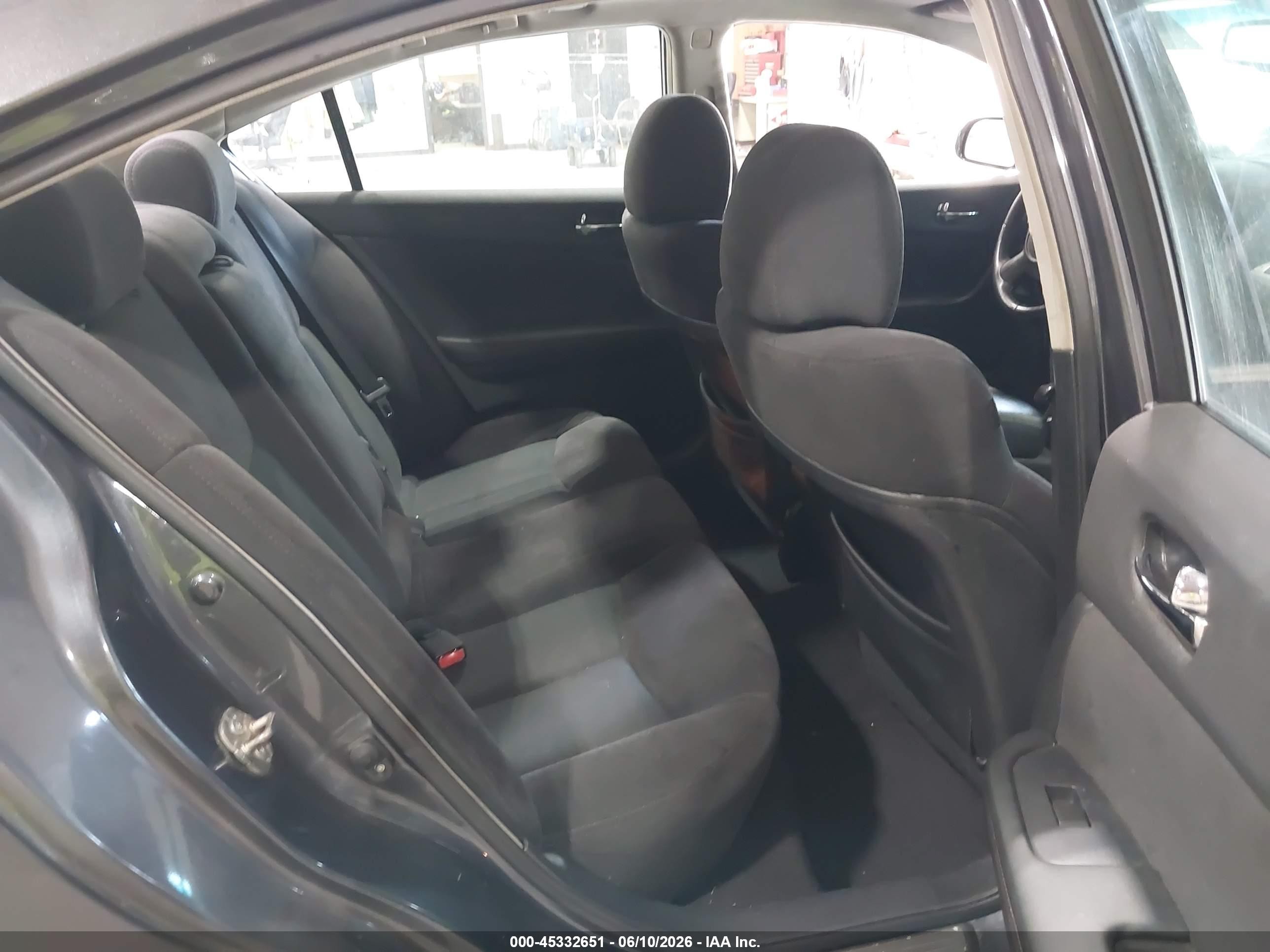 2012 Nissan Maxima 3.5 S Black vin: 1N4AA5AP5CC855862