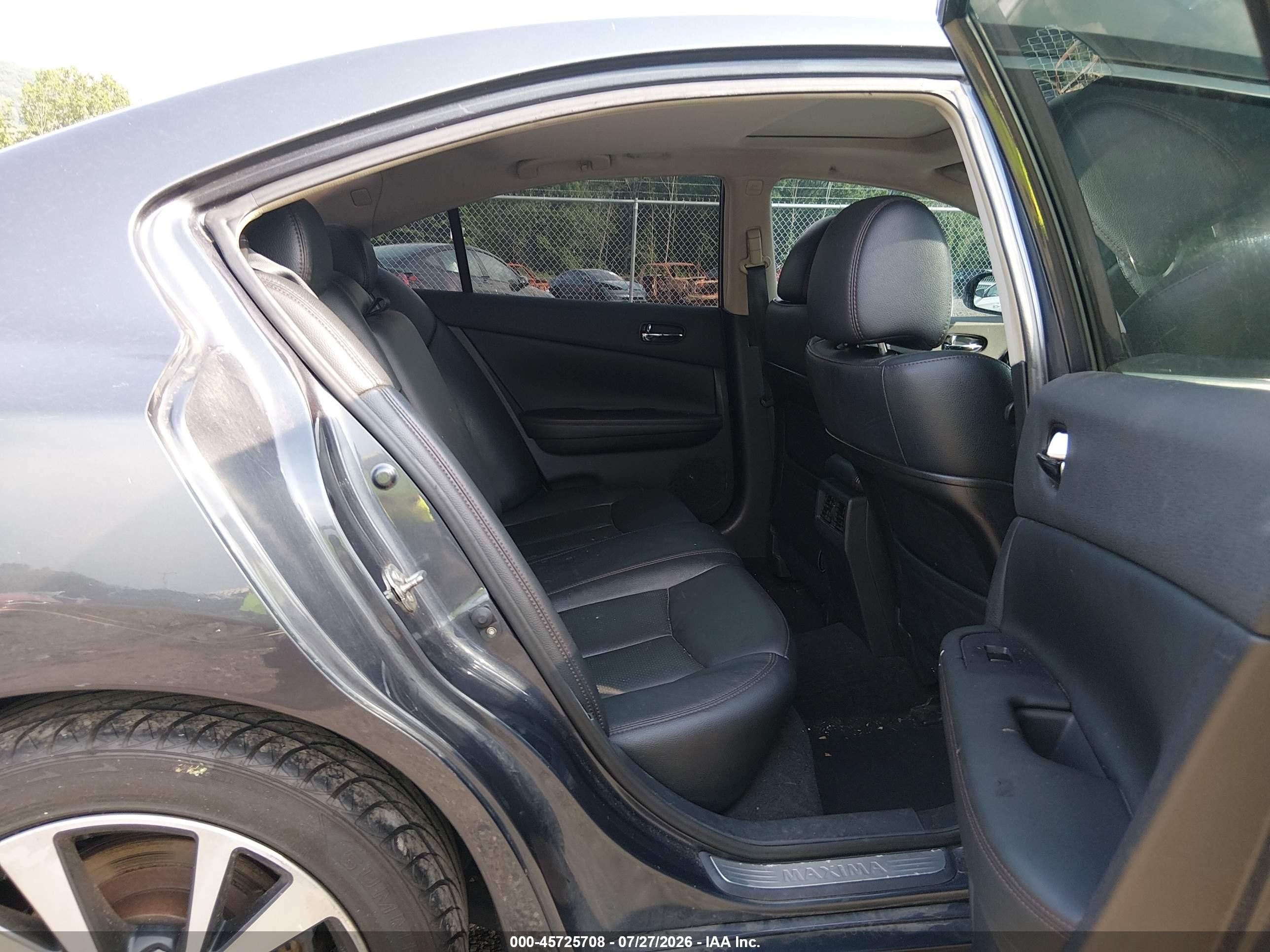 2012 Nissan Maxima 3.5 Sv Серый vin: 1N4AA5AP5CC860446