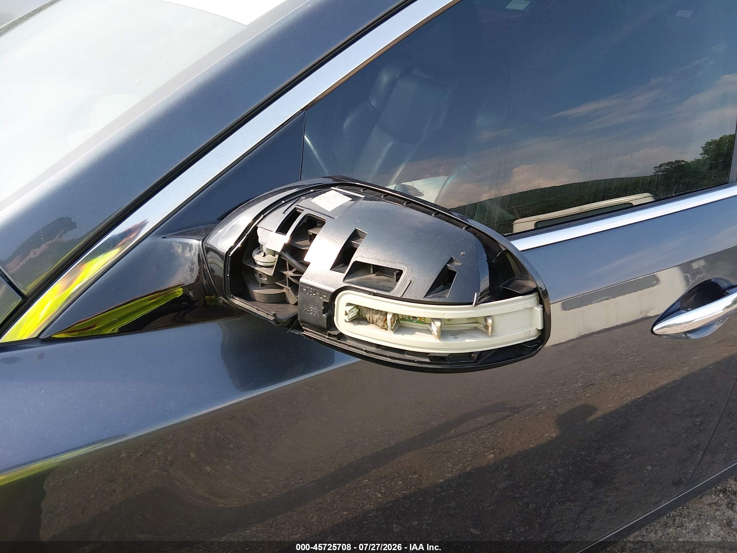 2012 Nissan Maxima 3.5 Sv Серый vin: 1N4AA5AP5CC860446