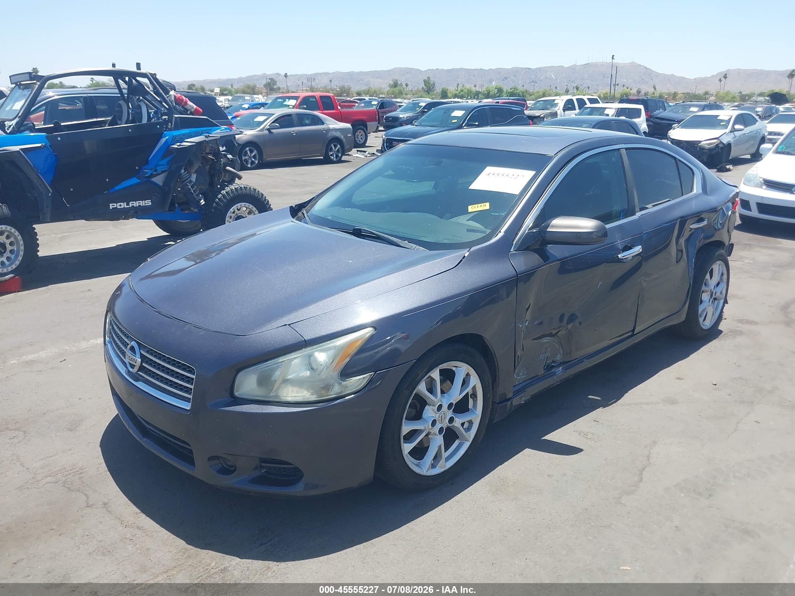 2012 Nissan Maxima 3.5 S Черный vin: 1N4AA5AP5CC864982