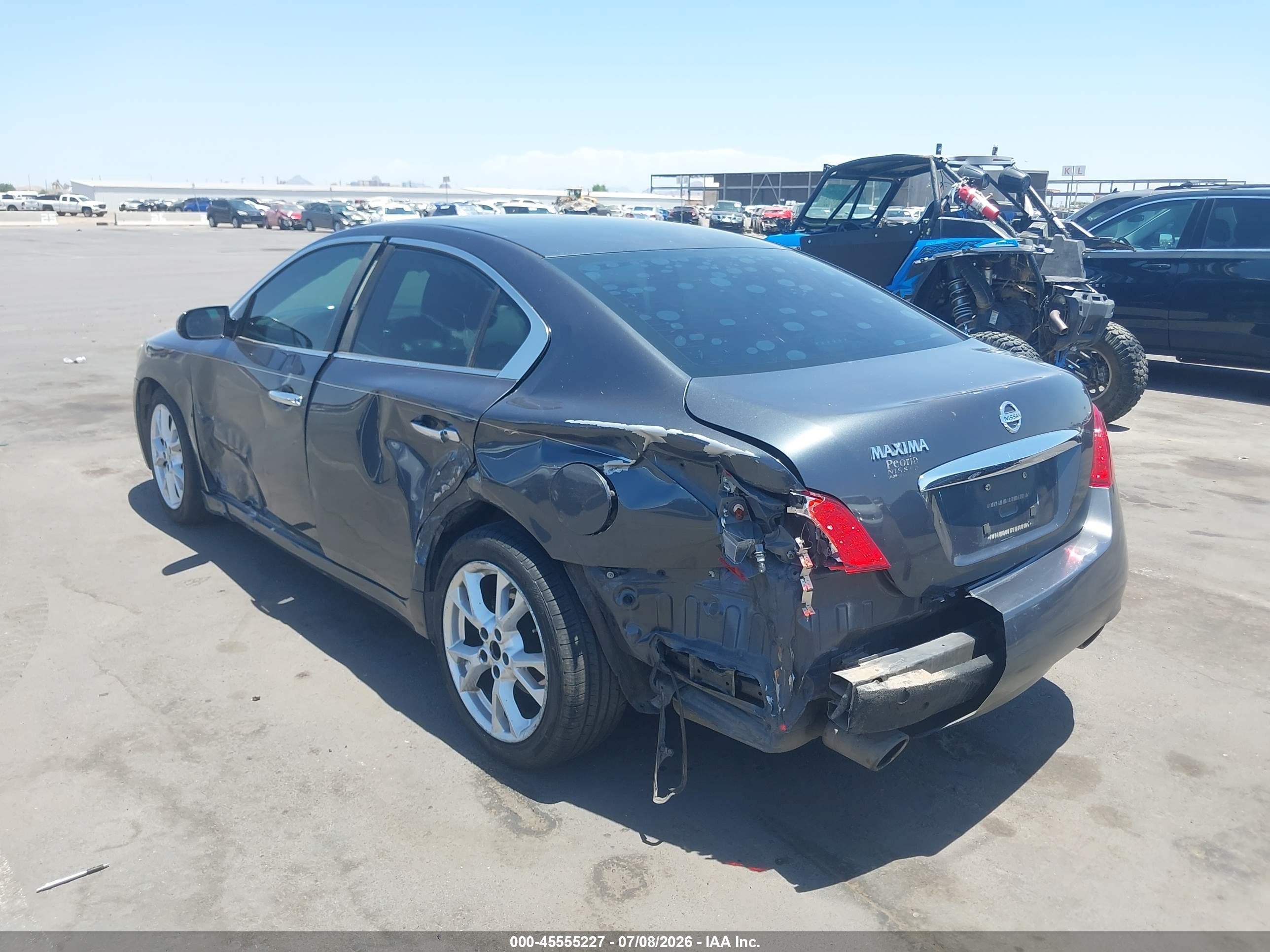 2012 Nissan Maxima 3.5 S Черный vin: 1N4AA5AP5CC864982