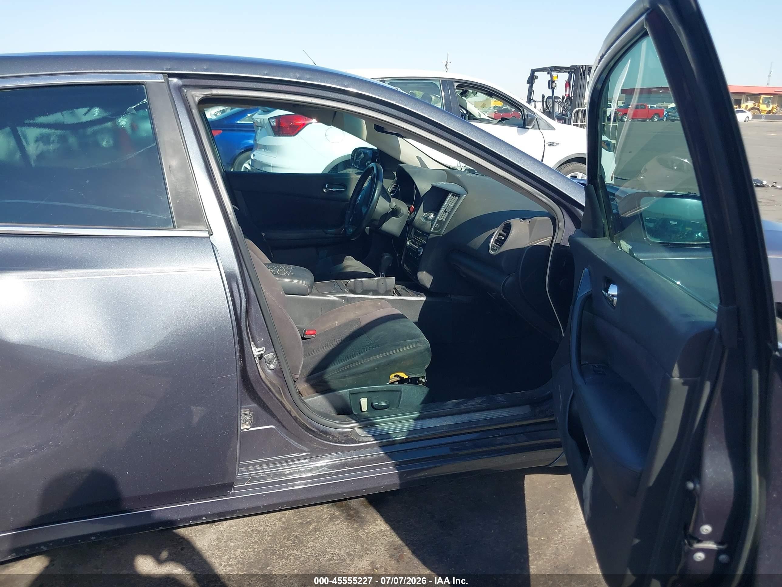 2012 Nissan Maxima 3.5 S Черный vin: 1N4AA5AP5CC864982