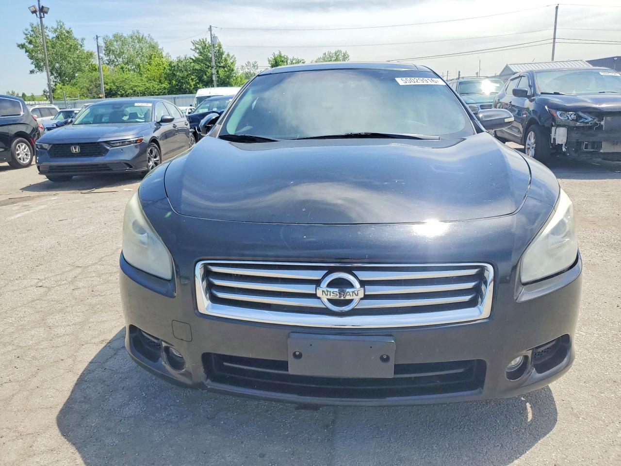 2012 Nissan Maxima 3.5 S Black vin: 1N4AA5AP5CC865310