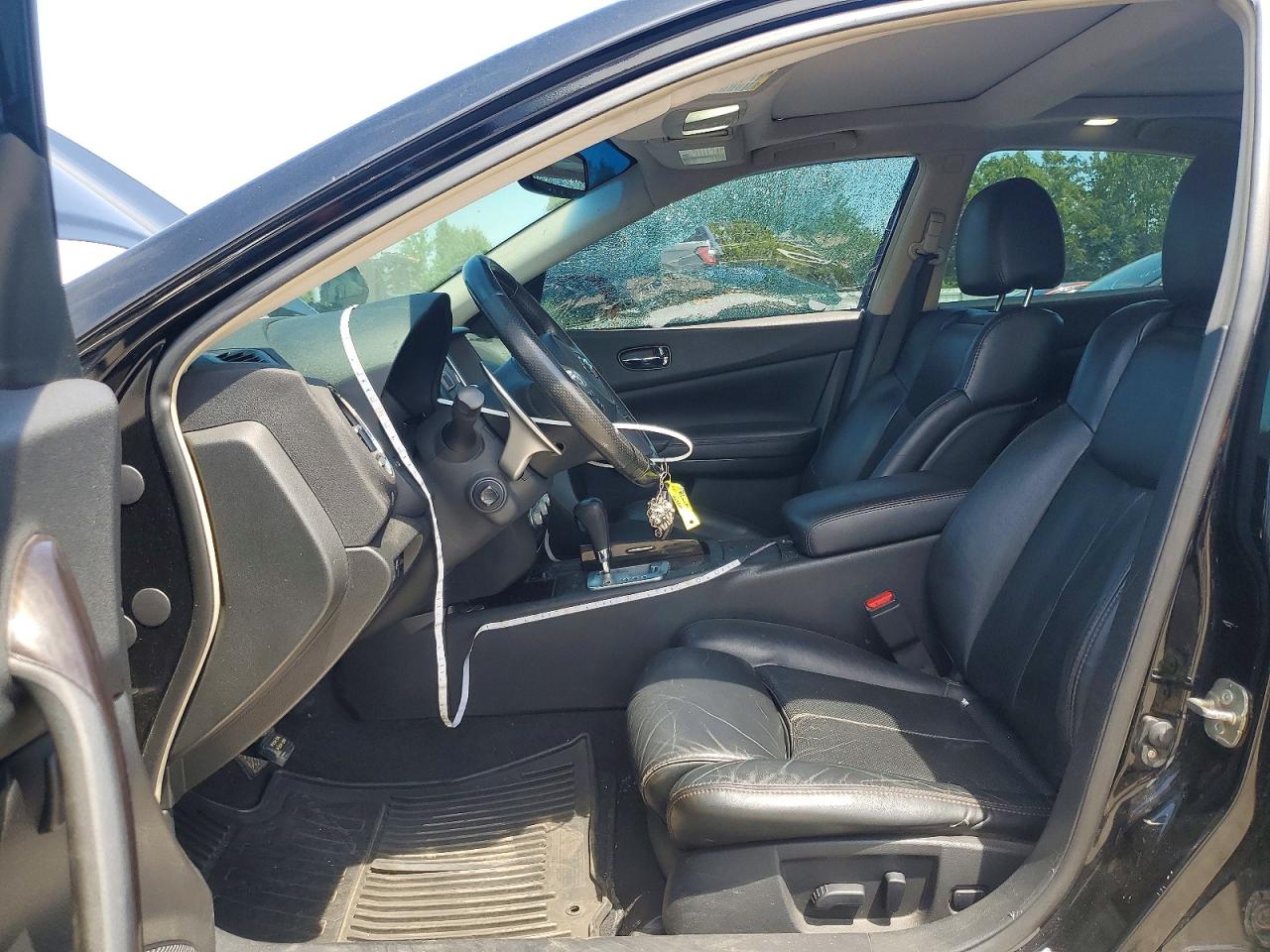 2012 Nissan Maxima 3.5 S Black vin: 1N4AA5AP5CC865310