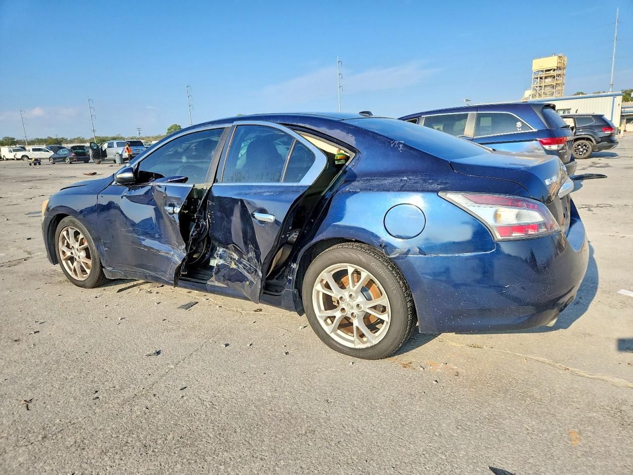 2013 Nissan Maxima Blue vin: 1N4AA5AP5DC809160